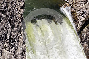 Yellowstone waterfall