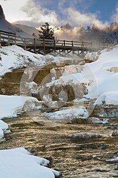 Yellowstone Winter Landscape