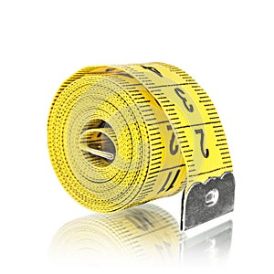 Yelow measuring tape,