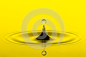 Yelow water drop