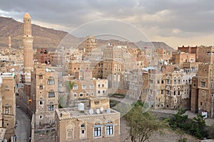 Yemen, historical center of Sana'a photo