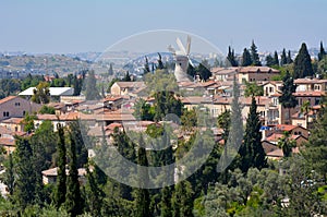 Yemin Moshe neighbourhood Jerusalem - Israel photo