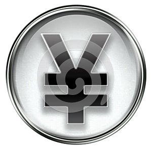 Yen icon grey