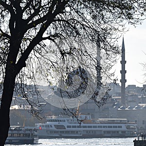 Yeni Cami Mosque The New Mosque in Istanbul Turkey