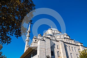 Yeni Cami or New Mosque in Eminonu. Mosques of Istanbul