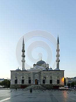 Yeni Cami ( New Mosque ), Istanbul, Turkey.