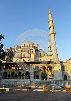 Yeni Cami ( New Mosque ), Istanbul, Turkey.