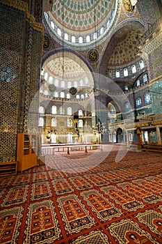 Yeni Cami (New Mosque) in Istanbul, Turkey