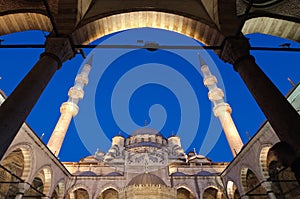 Yeni Mosque By Night, Istanbul photo