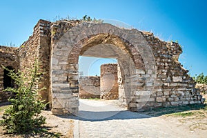 Yenisehir gate of Nicea Ancient City, Iznik photo