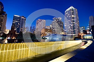 Yerba Buena gardens in San Francisco photo