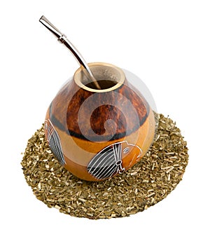 Yerba mate drinking set