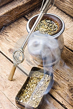 Yerba mate tea