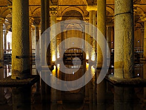 Yerebatan Sarayi, the Basilica cistern in Istanbul