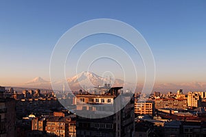 Yerevan with Mount Ararat