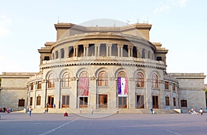 Yerevan Opera Theatre Officially Opened from 1933, Downtown Yerevan, Armenia