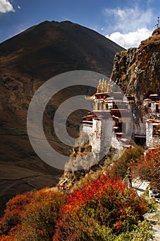 Yerpa monastery , Lhasa  , Tibet