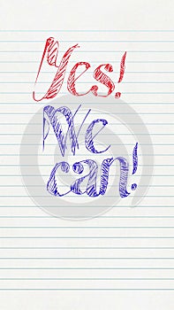 Yes We Can
