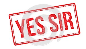 Yes sir rubber stamp