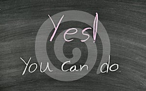 Yes you can do on blackboard