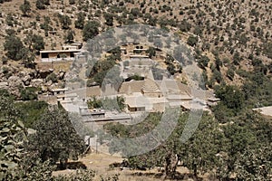 Yezidi temple in Lalish, Iraqi Kurdistan