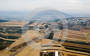 Yezreel Valley and Mount Tabor