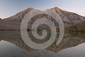 YeÃÅ¸il GÃÂ¶l green lake near GÃÂ¶mbe, Turkey photo