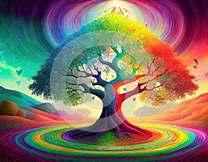 Yggdrasil, the tree of life