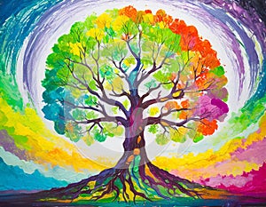 Yggdrasil, the tree of life