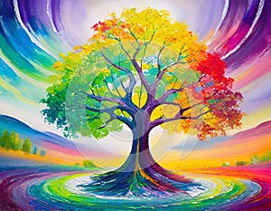 Yggdrasil, the tree of life