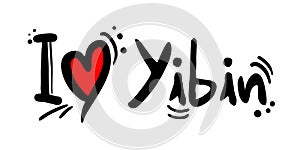 Yibin city of China love message