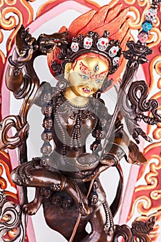 Yidam Red Tara in Vajrayogini shape.