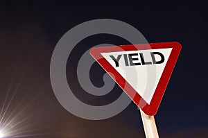 Yield photo