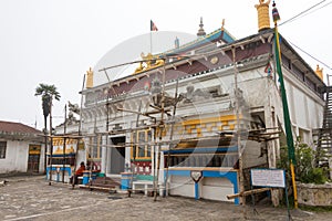 Yiga Choeling Manastery Tibetan Buddhist Monastery in Darjeeling, West Bengal, India