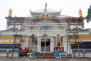 Yiga Choeling Manastery Tibetan Buddhist Monastery in Darjeeling, West Bengal, India