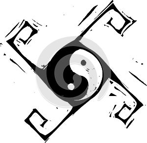 Yin Yang Cross