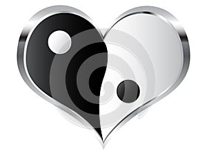 Yin and yang heart