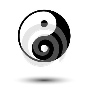 Yin yang sign harmony