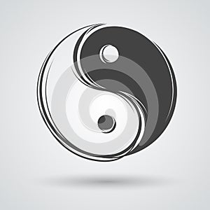 Yin yang symbol