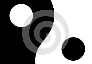 yin yang symbol full screen