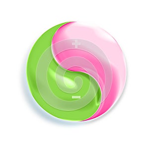 Yin Yang tai chi icon