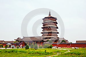 Yingxian Wonderful Pagoda.