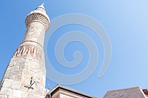 Yivli Minaret Mosque in Antalya, Turkey