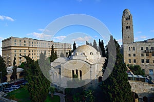 YMCA building in Jerusalem city. photo