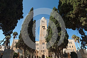 YMCA tower in Jerusalem, Israel