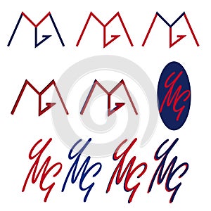 YMG letters logo