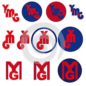 YMG letters logo