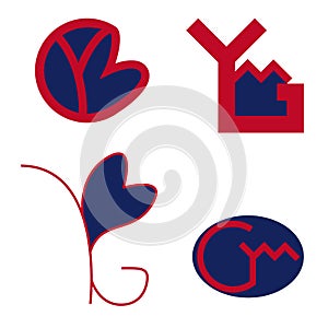 YMG letters logo