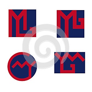 YMG letters logo