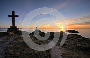 On Ynys Llanddwyn Island